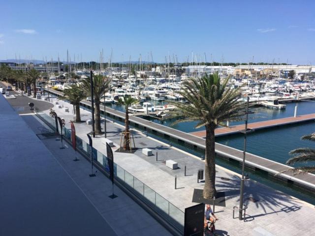 Appartement T2 au Port de Canet-en-Roussillon - Résidence Oaxaca Esterno foto